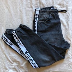 ALEXANDER WANG | denim joggers